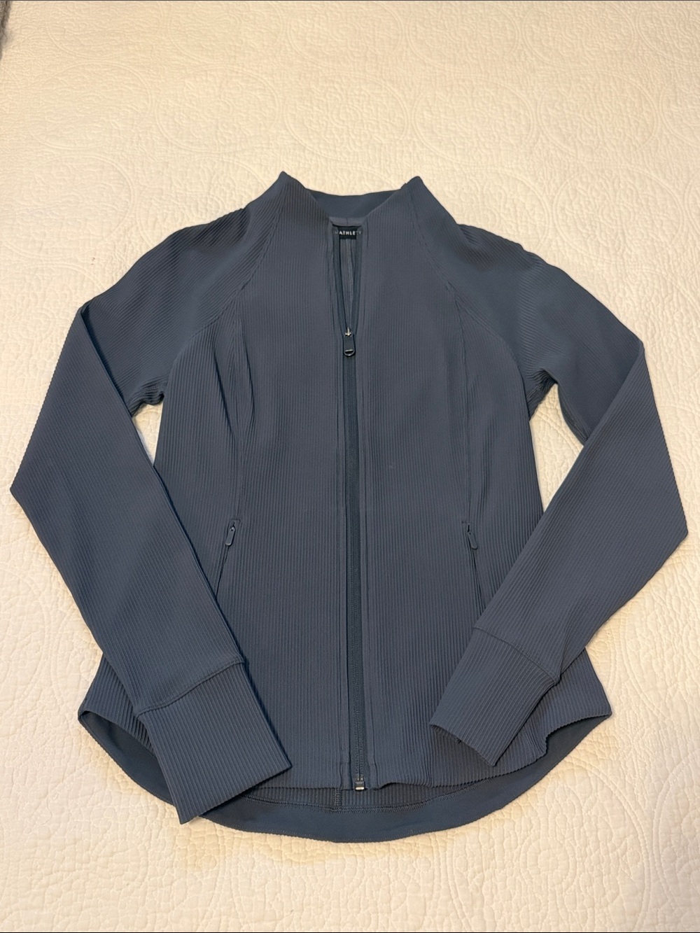 Athleta Ribbed Salutaion Jacket